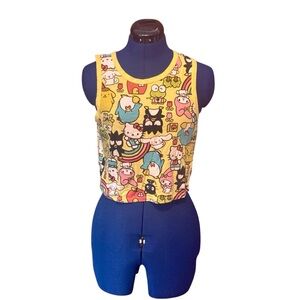 Sanrio Yellow Hello Kitty & Friends Graphic Tank